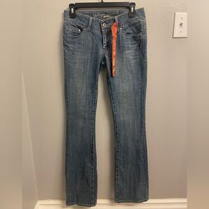 Women's Low Rise Boot Cut Jeans